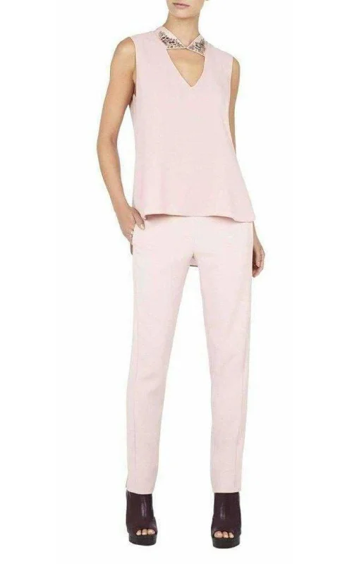 Sofie Jewelled-Collar Top Modern Women's 
