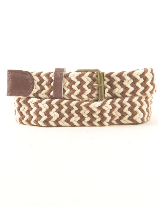 Classic Woven Belt - M Casual Women's Loose - fitting