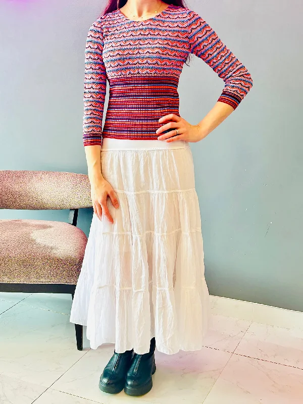 Aldo Martins Vita Summer Knit Top Vintage Women's 1970S 