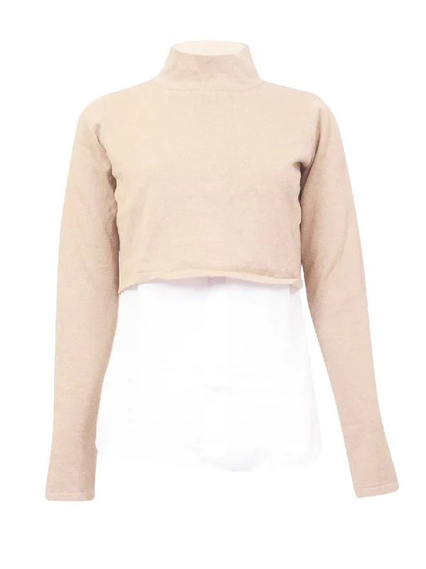 Elie Tahari Mock Neck Top Sleek Women's 