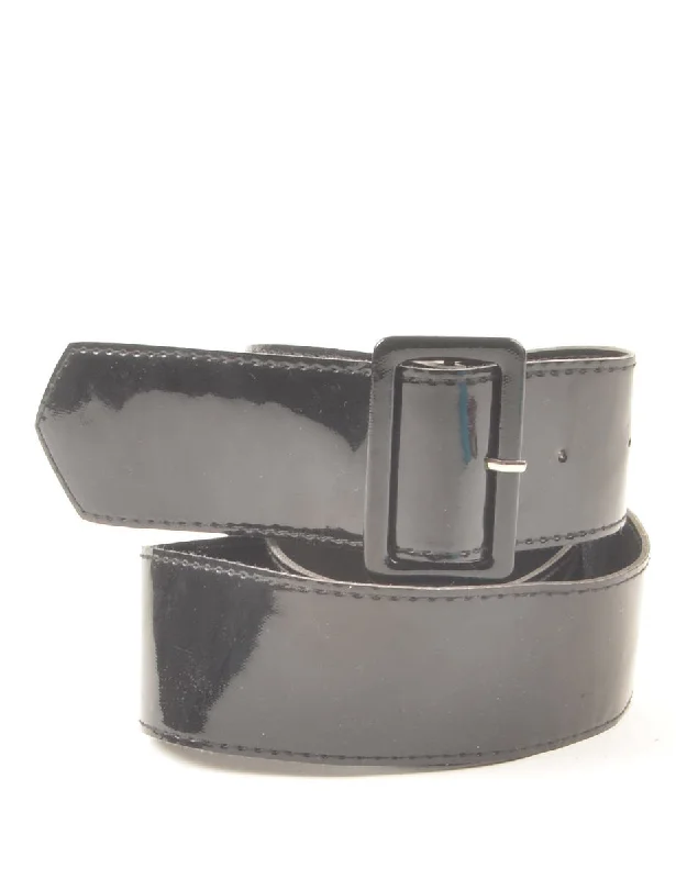 Black Waist Belt - L Athletic Women's High - 