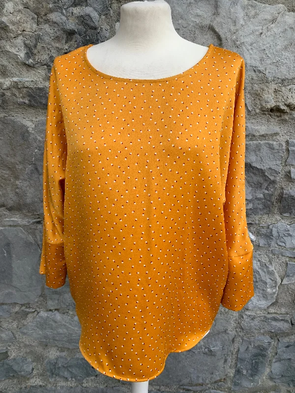 Mustard top  uk 10 Confident Women's High - fashion
