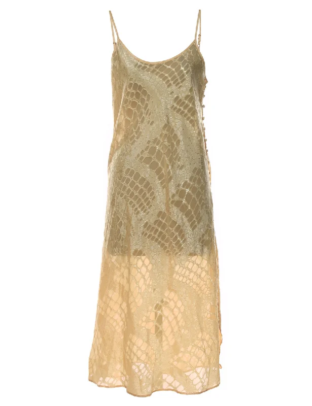 Floaty Yellow Slip - S Minimalist Women's Casual