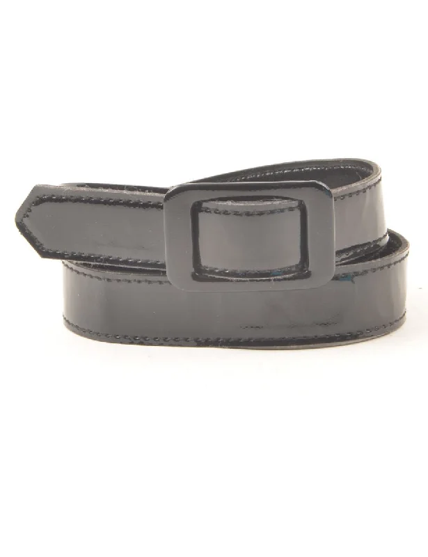 Black Waist Belt - M Modern Women's 