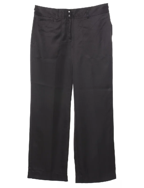 Izod Black Trousers - W31 L30 Refined Women's 