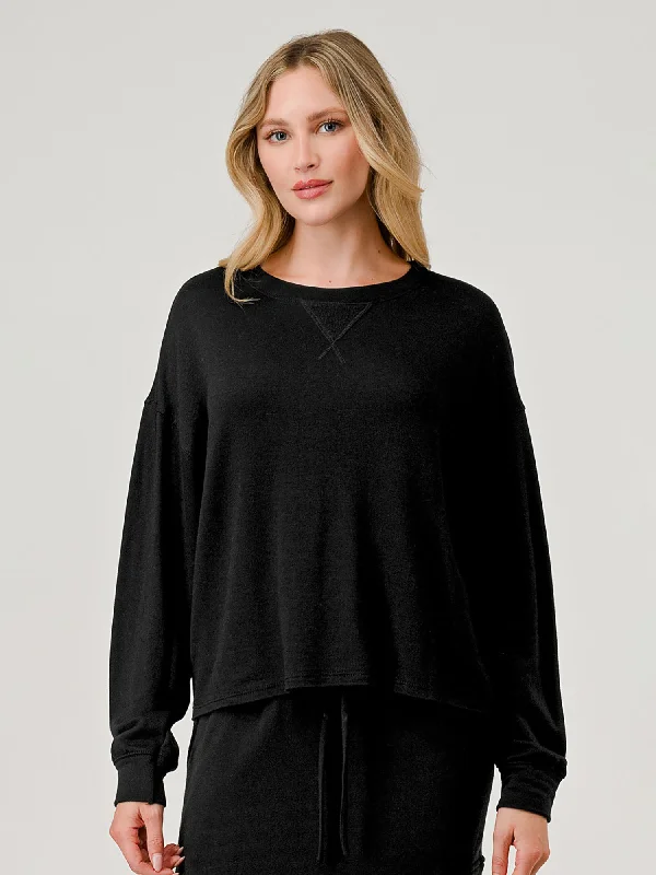 Hashttag Soft Long Sleeve Sweater Top garde