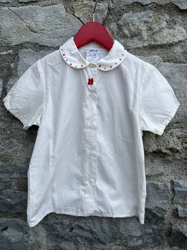 90s white blouse   6y (116cm) Sophisticated Women's 