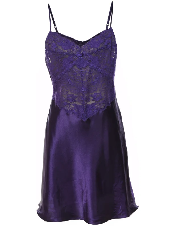 Purple Slip - M Practical Women's Quick - dry