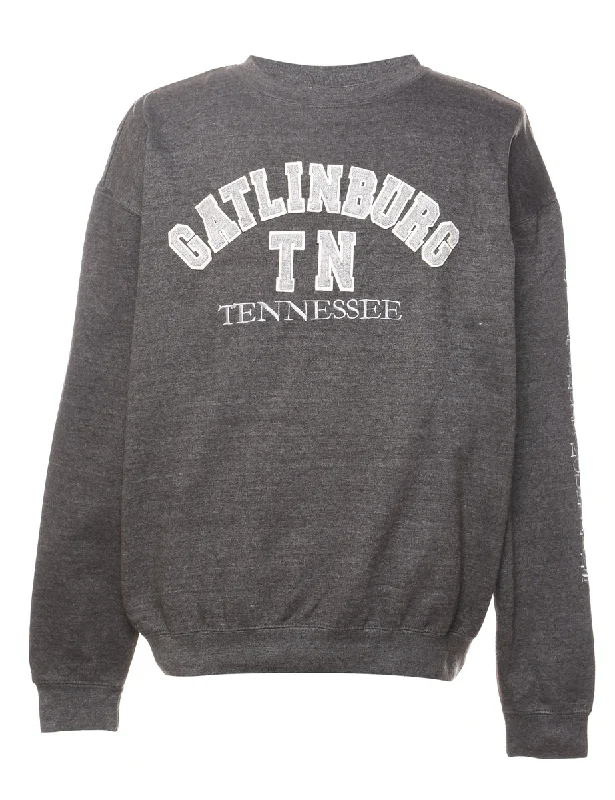 Gatlinburg Printed Sweatshirt - XL Tough Women's Military - inspired
