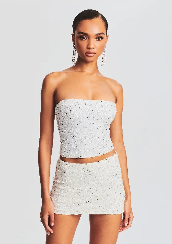 Kala Sequin Top Earthy Women's Hemp - based